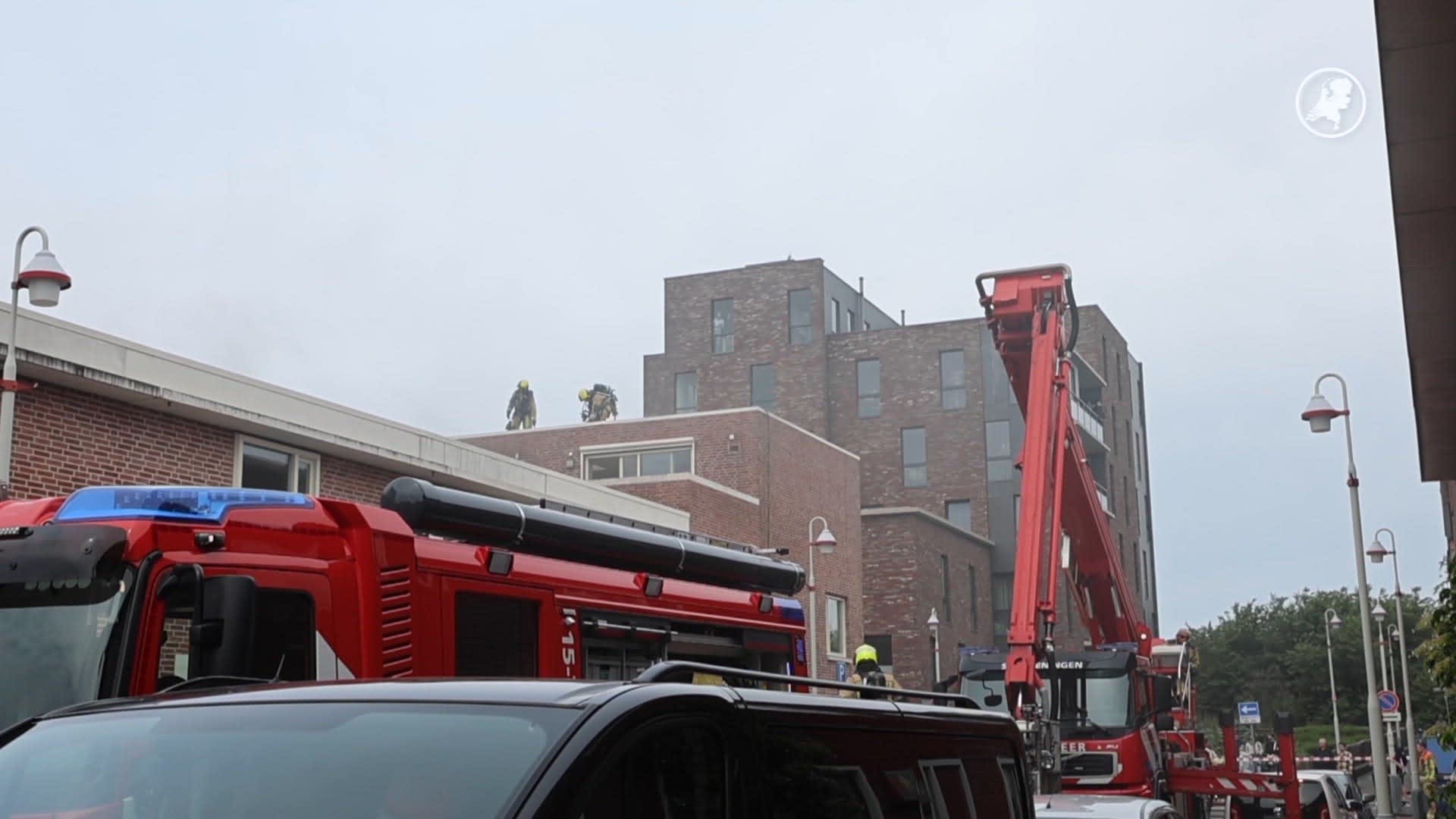 Meerdere woningen ontruimd bij brand in Duindorp