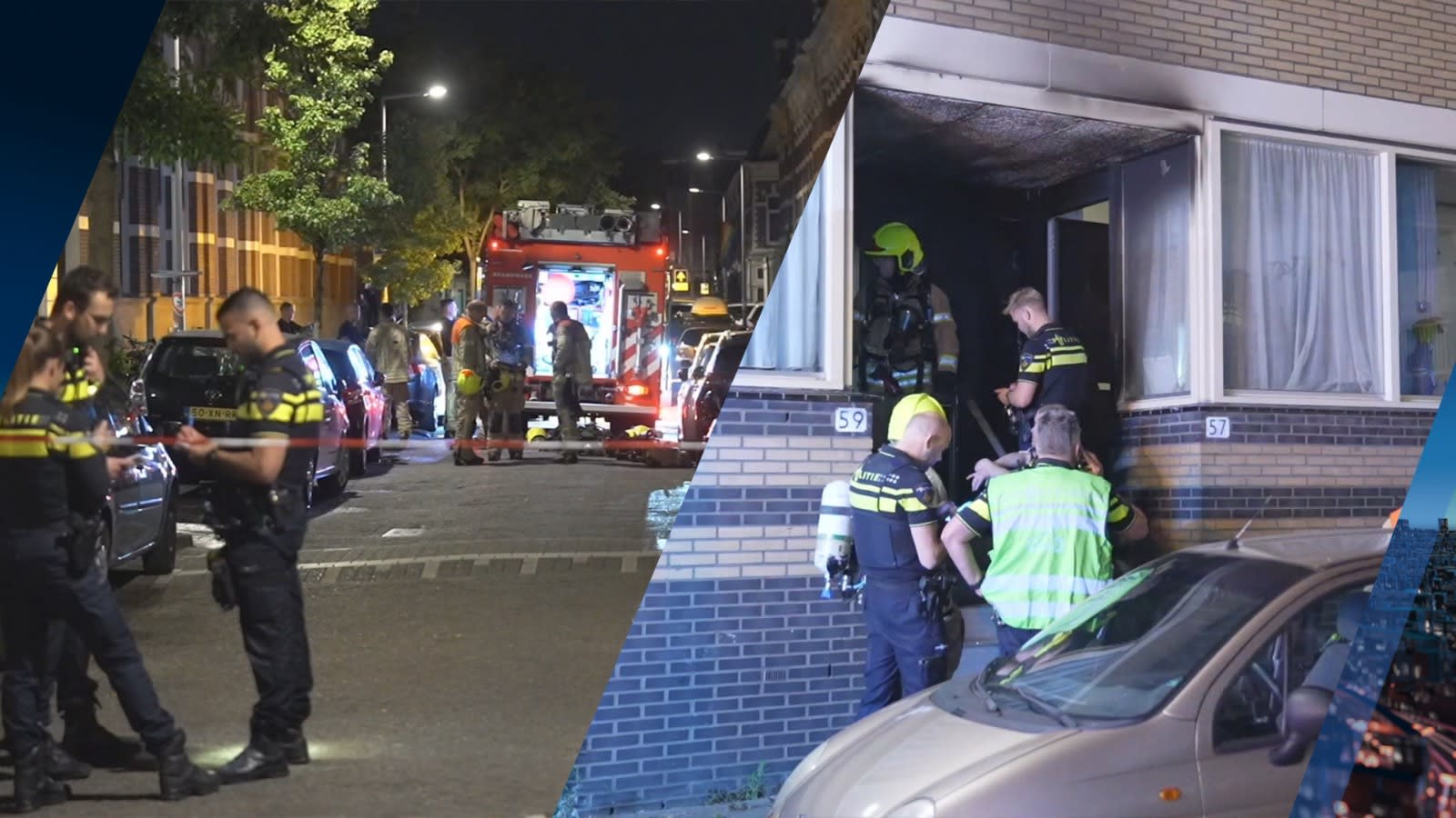 Onrustige nacht in Rotterdam: explosies bij woningen op verschillende plekken