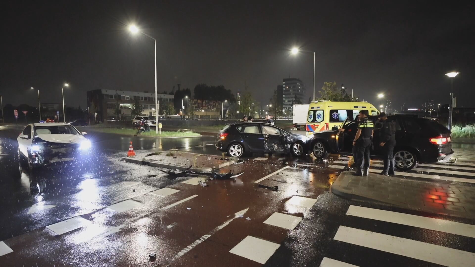 Auto-ongeluk mondt uit in vechtpartij over schade in Den Haag