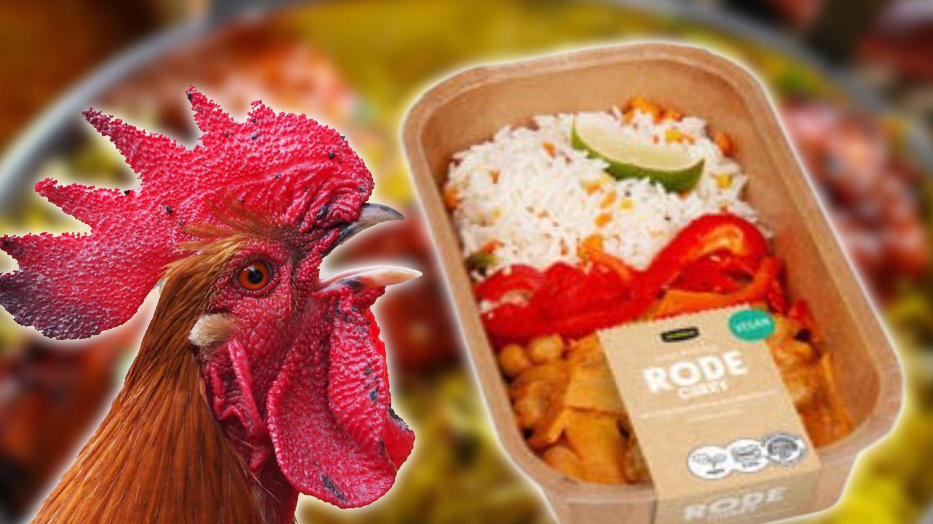 Nachtmerrie voor veganisten: kip verstopt in Jumbo's 'vegan' curry
