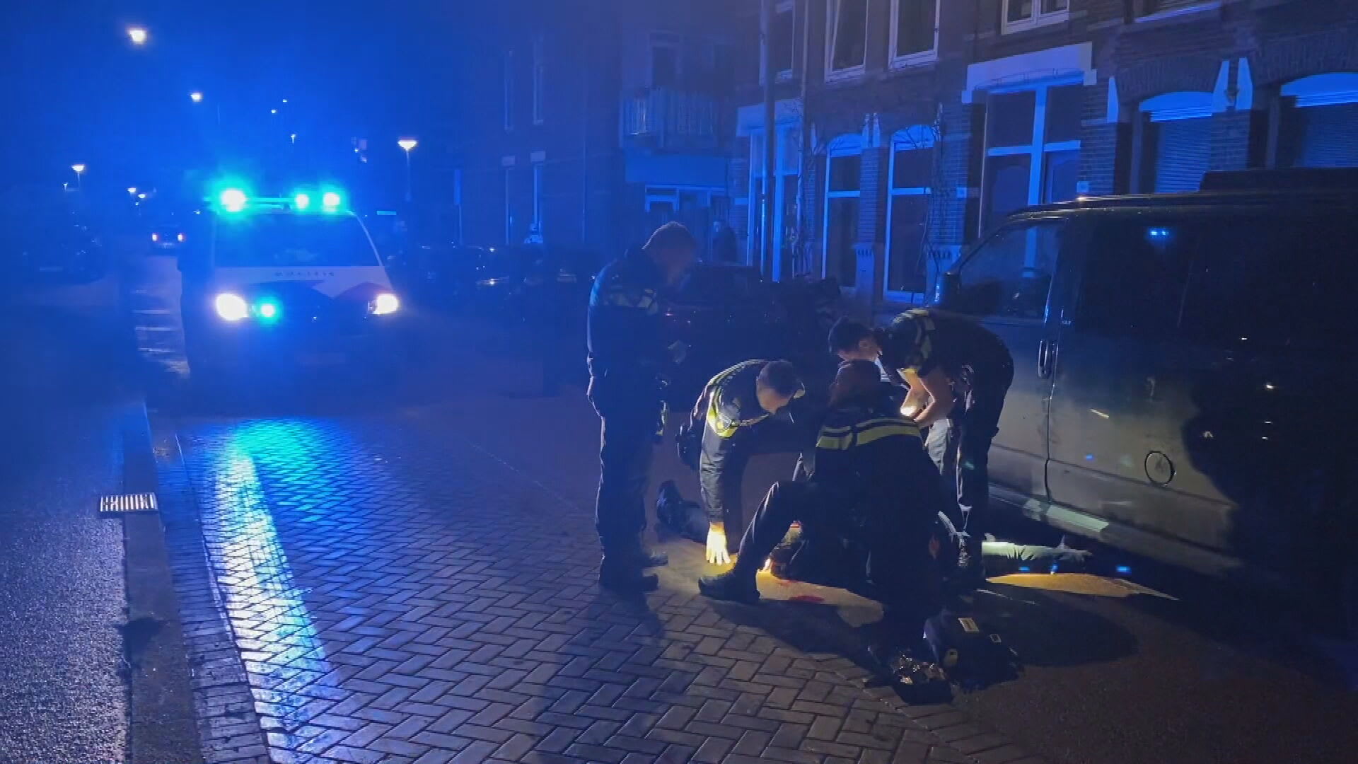 Twee gewonden na politie-achtervolging in Rotterdam