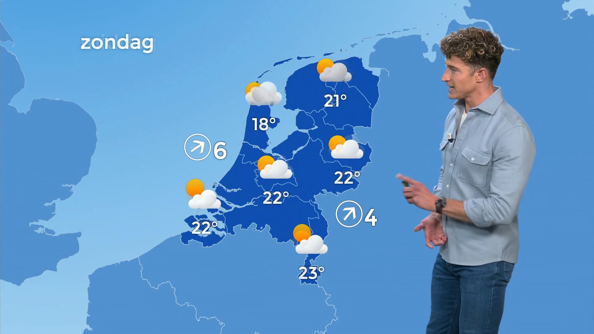 Dit wordt het weer dit weekend, aldus Jordi