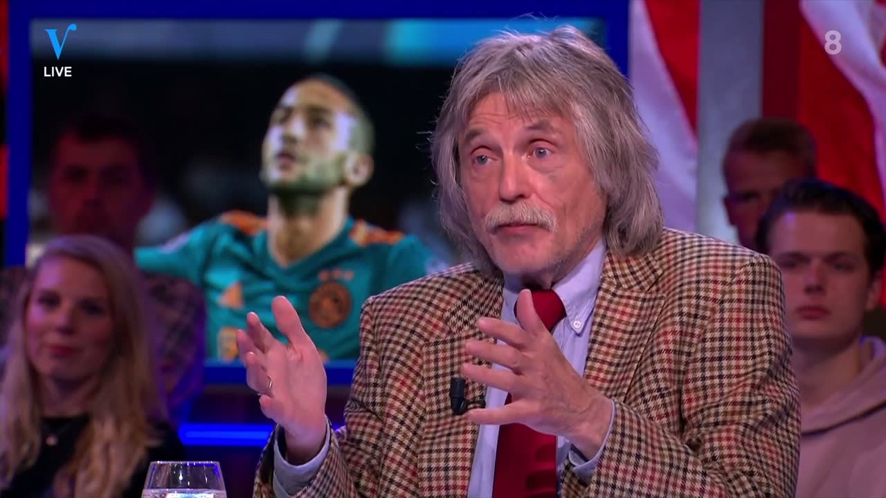 'Denk dat Ziyech heel erg op zijn plaats is en heel blij is'