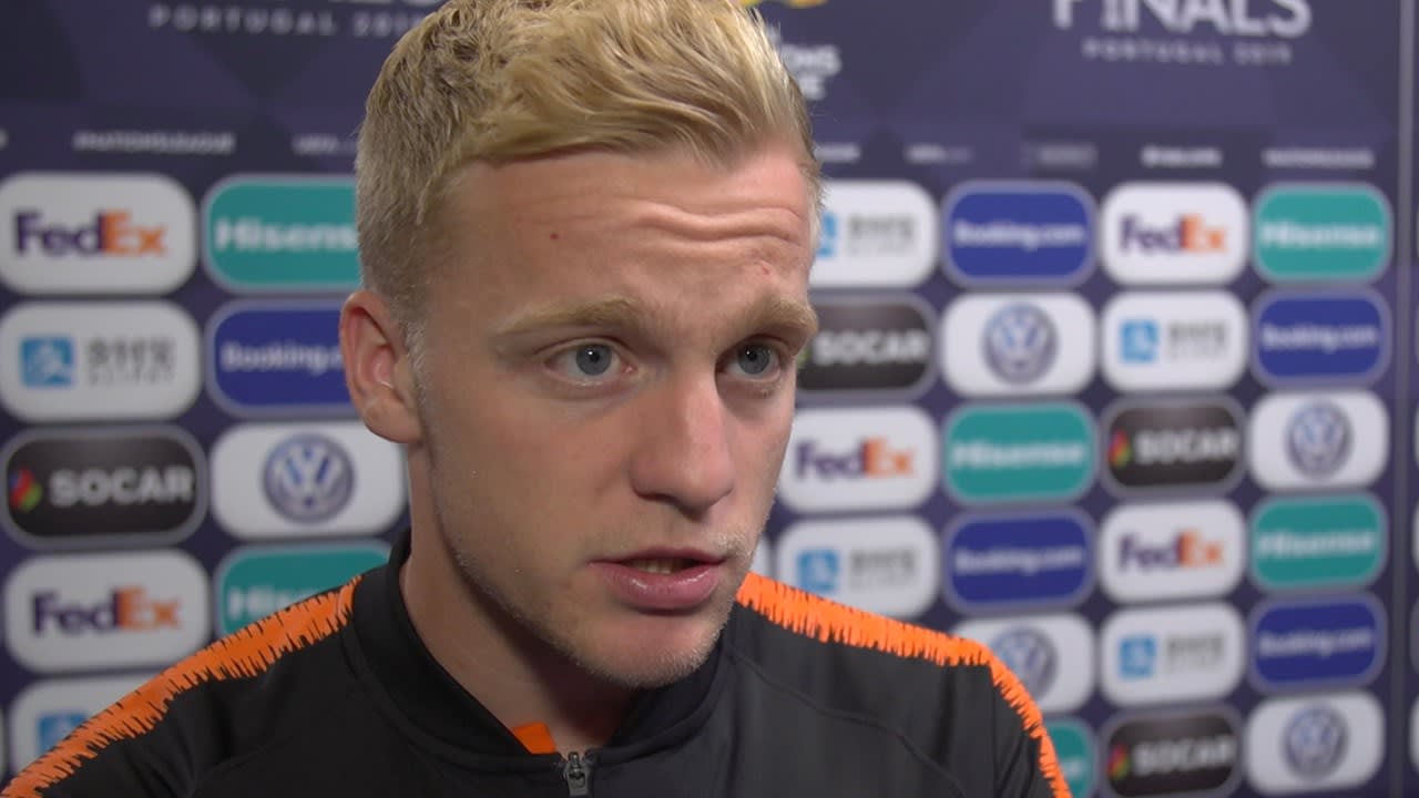 Van de Beek: 'Ik dacht: klote, dat is zuur natuurlijk'