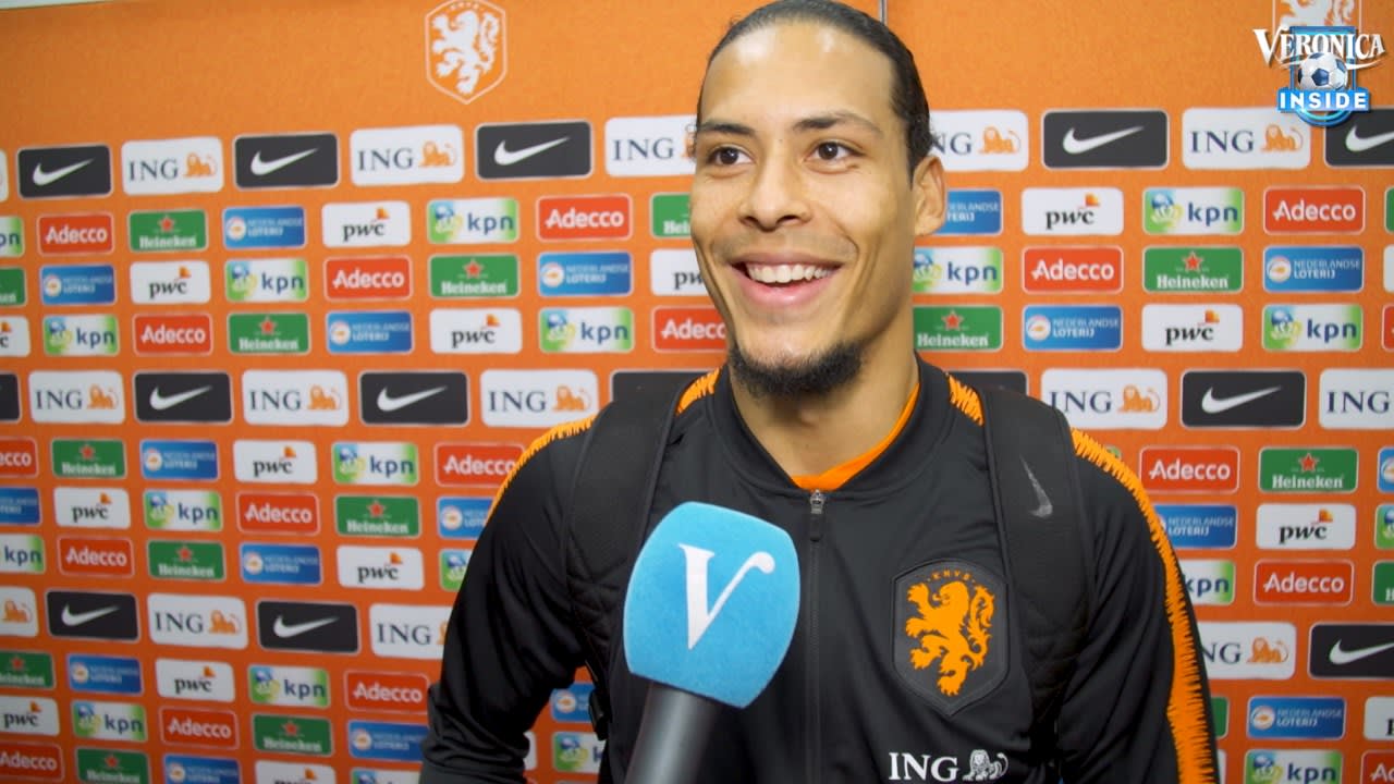 Van Dijk over De Ligt: 'Op die leeftijd zo spelen, is fantastisch!'