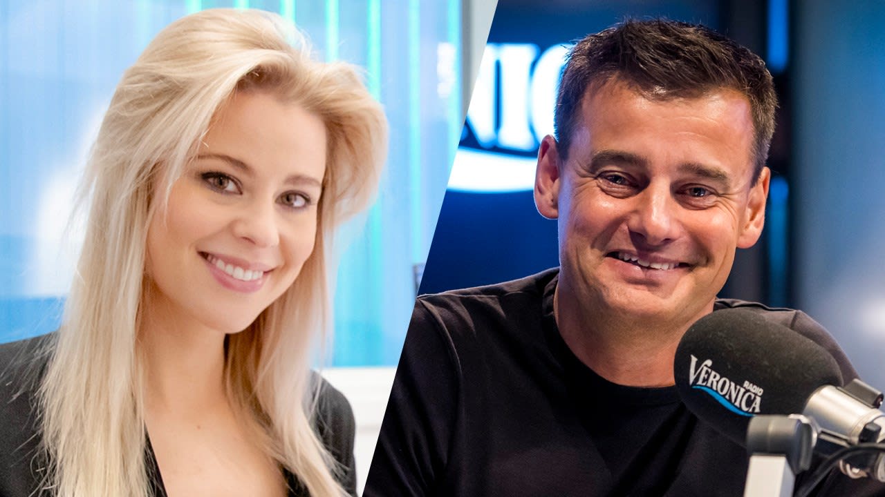 Celine live op de radio door de McDrive