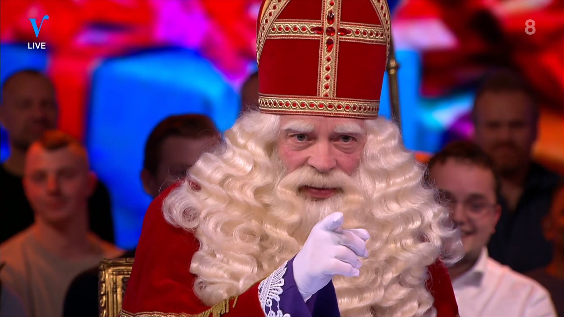 Sinterklaas terug bij Veronica Inside: 'Ouwe smeerpijp!