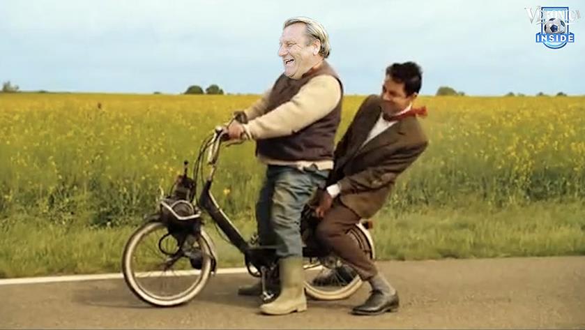Boskamp op de brommer naar Veronica Inside