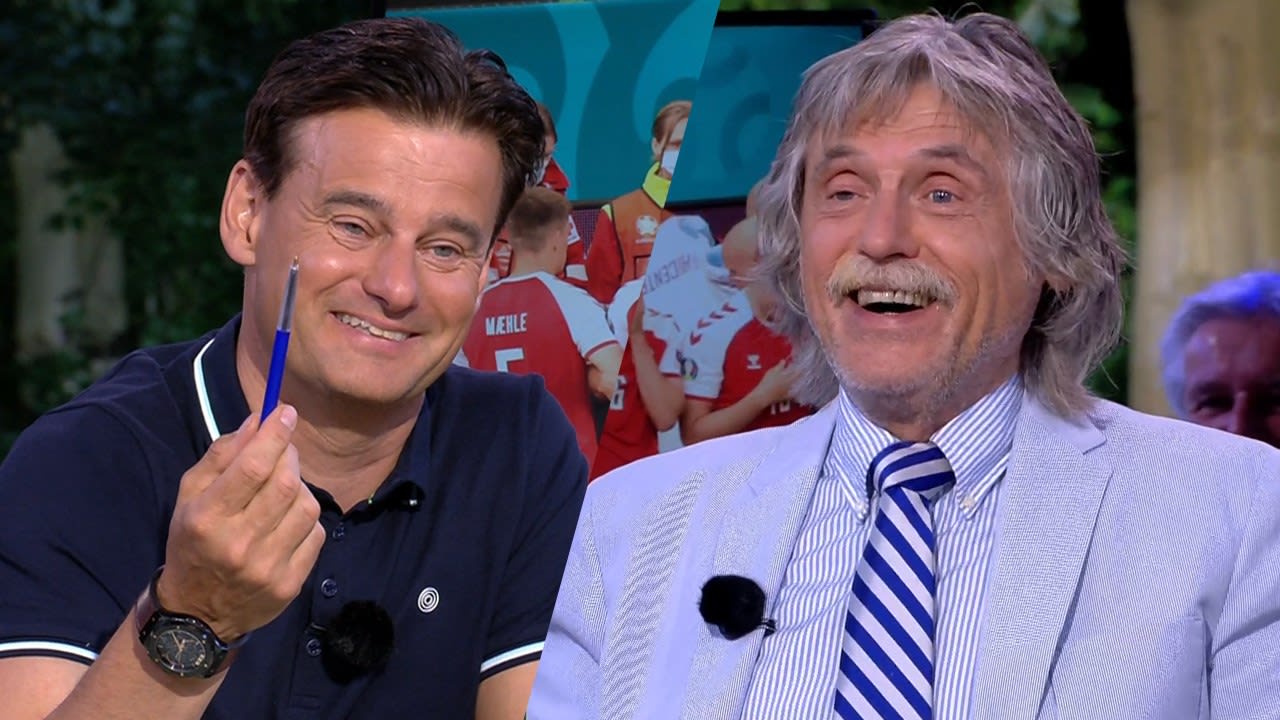 Johan waarschuwt Wilfred: 'Kijk uit of ik steek die pen in je...