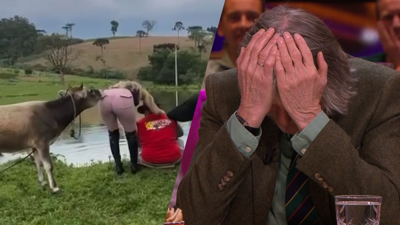 Johan slaat handen voor zijn hoofd na ordinair filmpje: 'Oh, oh, oh'