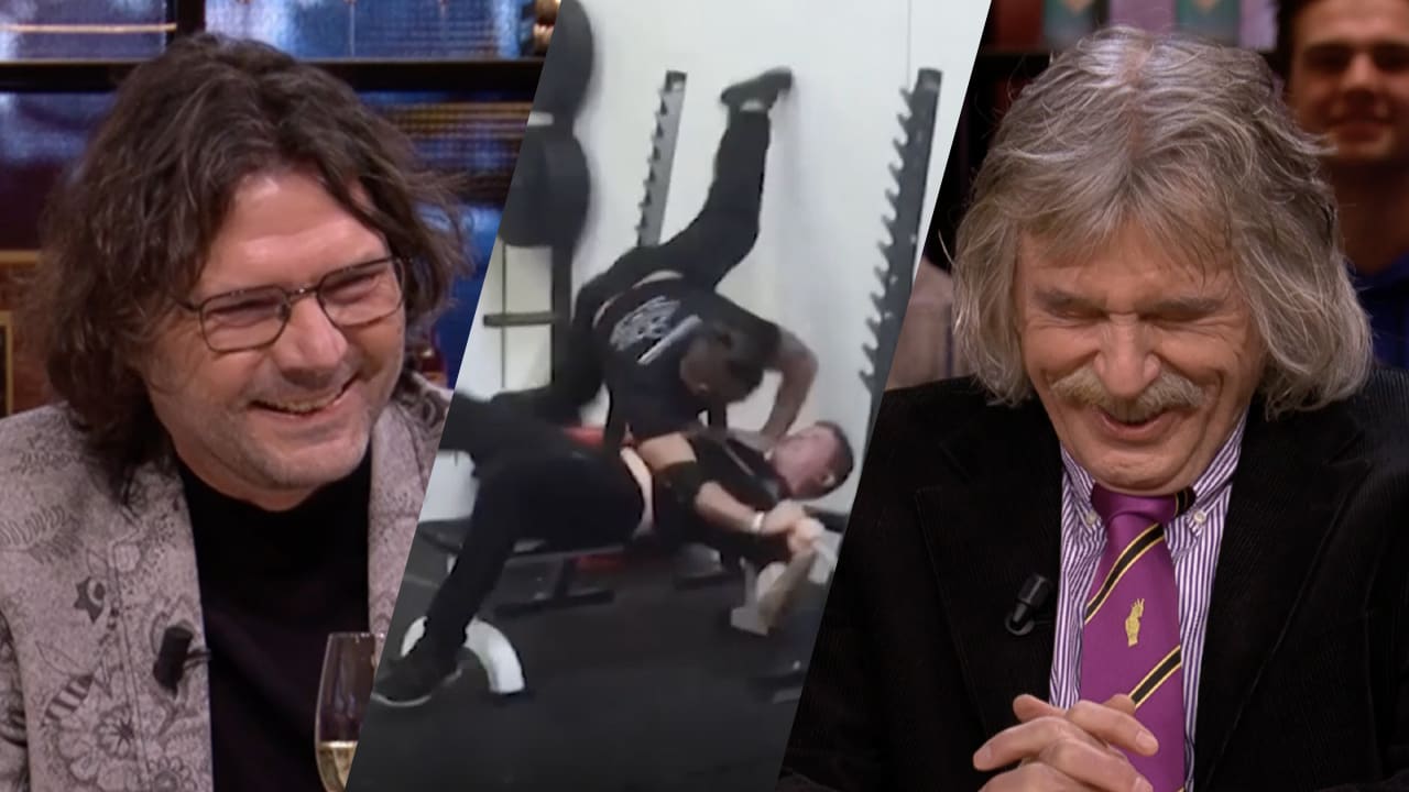 Johan ziet 'filmpjes van Job' in sportschool: 'Vreselijk, maar ik moet er steeds weer om lachen!'