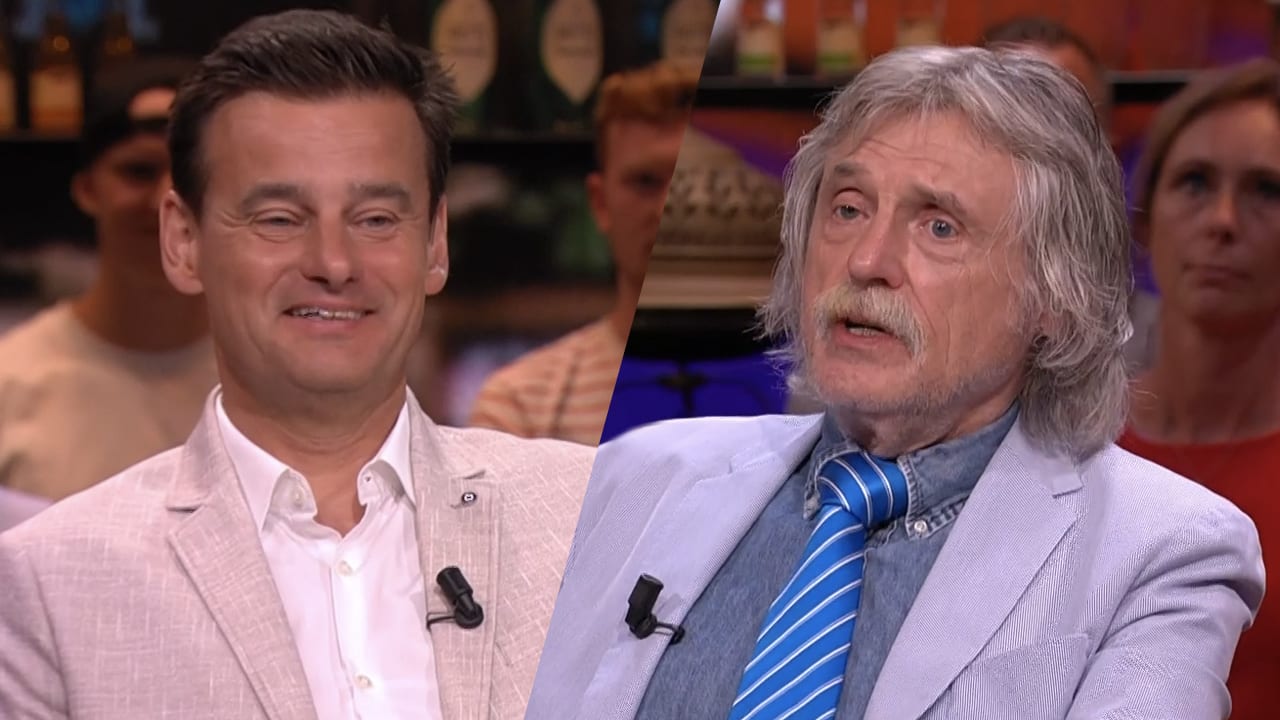 Wilfred onderbreekt Johan: 'Ik keek eigenlijk naar Leonie...'