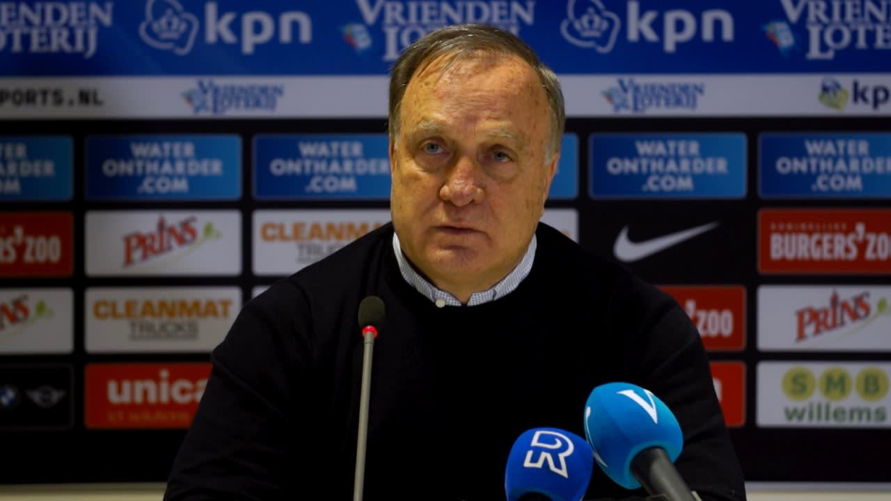 Advocaat: 'We gaan nu gewon weer een nieuwe reeks neerzetten'