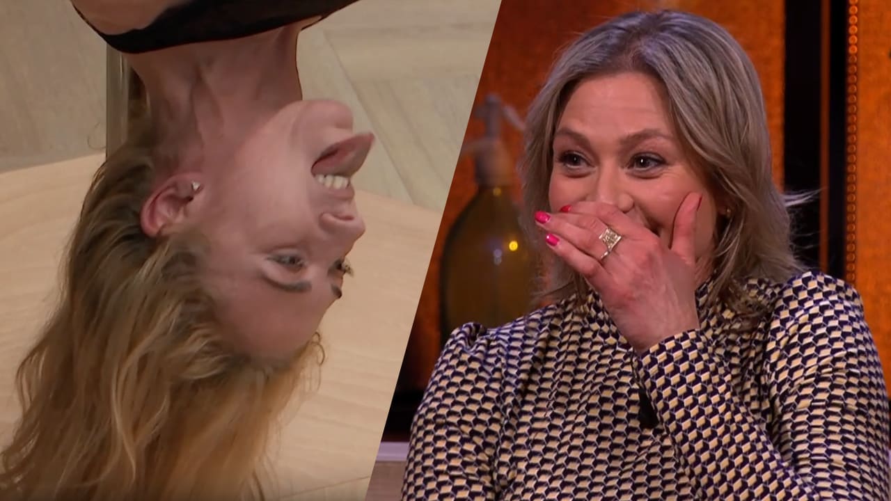 Roxane in shock door erotische stripact in Lang Leve de Liefde: ‘Wat doet ze nou?’