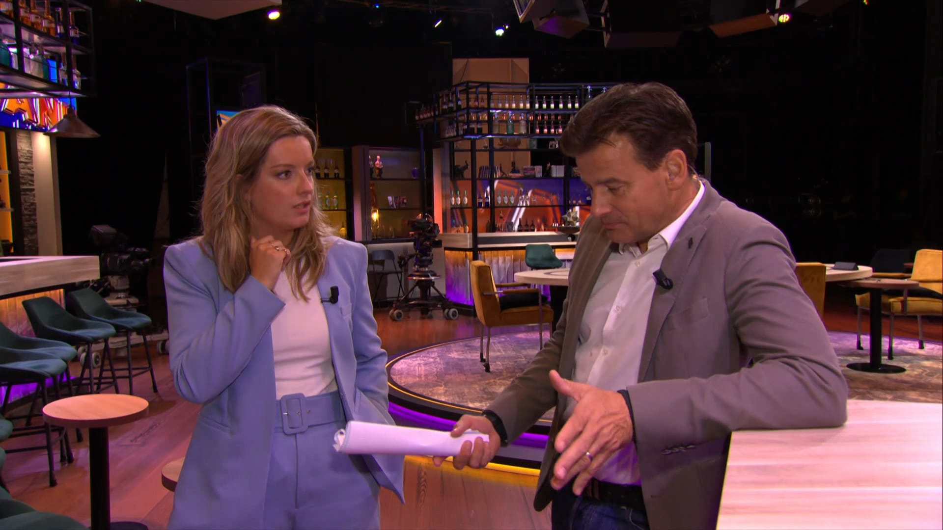 In de Wandelgangen met Merel Ek: 'Zo kan je nooit een talkshow gaan presenteren!'