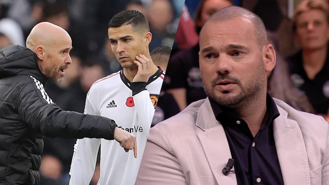 Wesley kritisch op Ten Hag in omgang met Ronaldo: 'Dat doe je niet met zo'n speler'