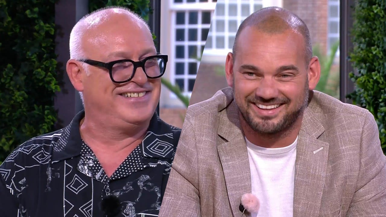 René en Wesley lachen om tattoos: 'Wie is dat?'