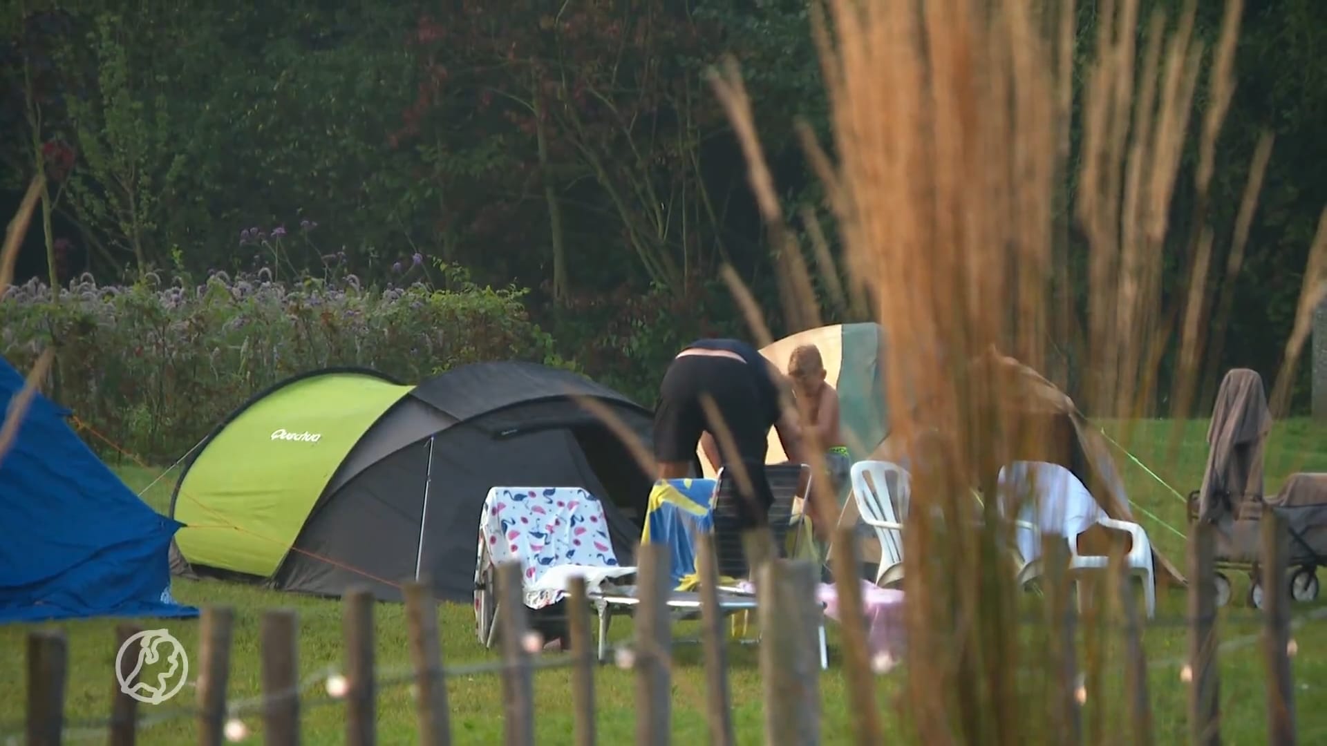 Een nachtje kamperen in het zwembad: bij De Rijd kon het dit weekend