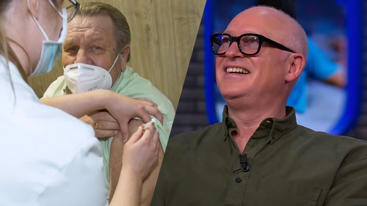 René ziet Jan gevaccineerd worden: 'Wedstrijden bezoeken is z...