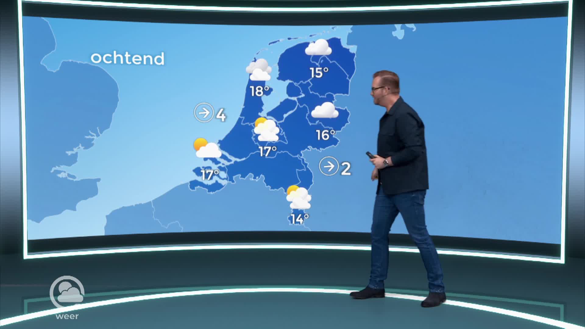 Weerbericht maandag 9 oktober 2023
