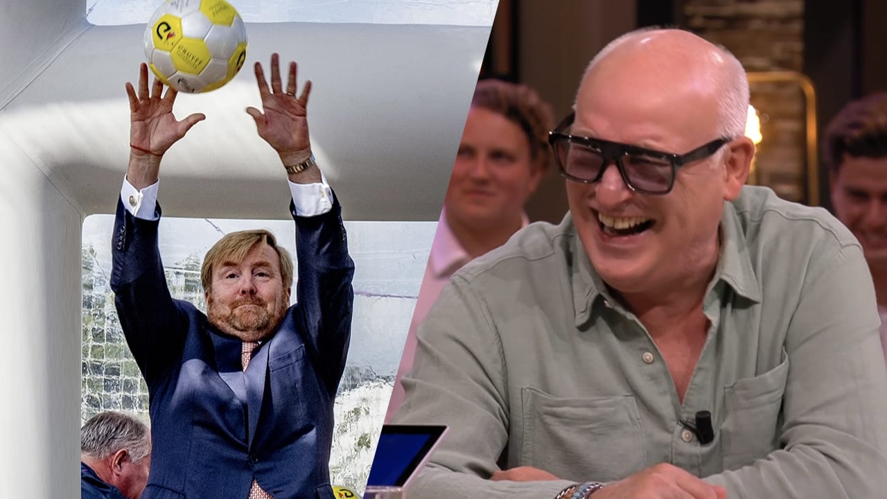 René lacht om beelden Willem-Alexander: 'Die man moet toch ook gewoon alcoholist zijn!'