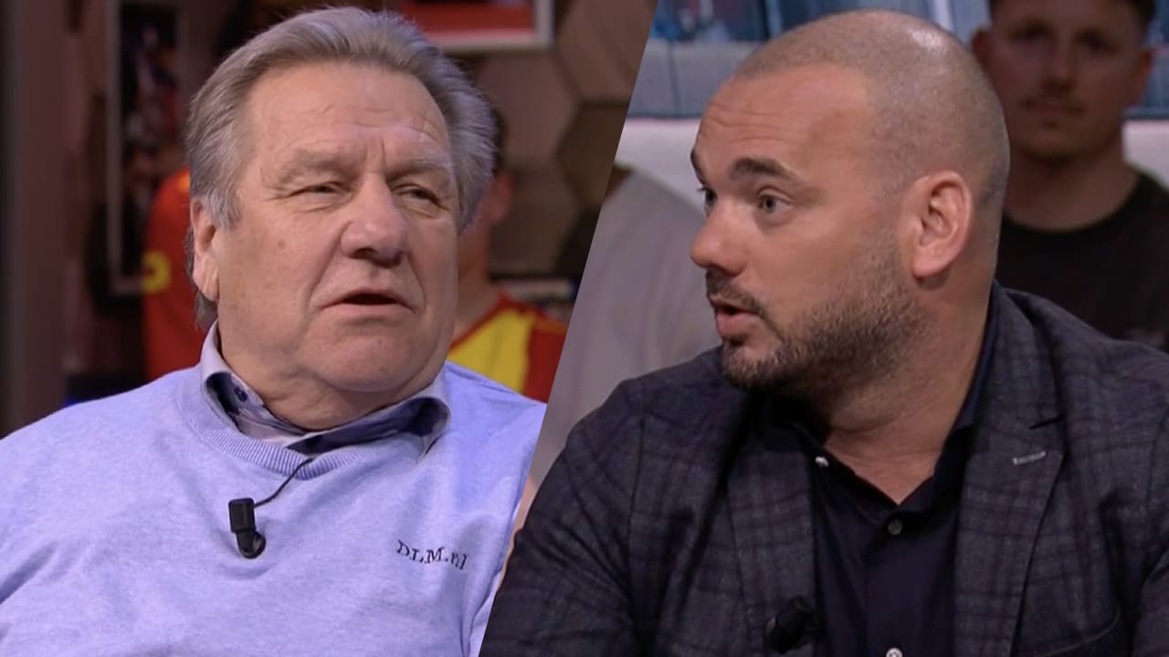 Wesley dolt met Jan over landstitel Feyenoord: 'Je wordt echt een eng ventje!'