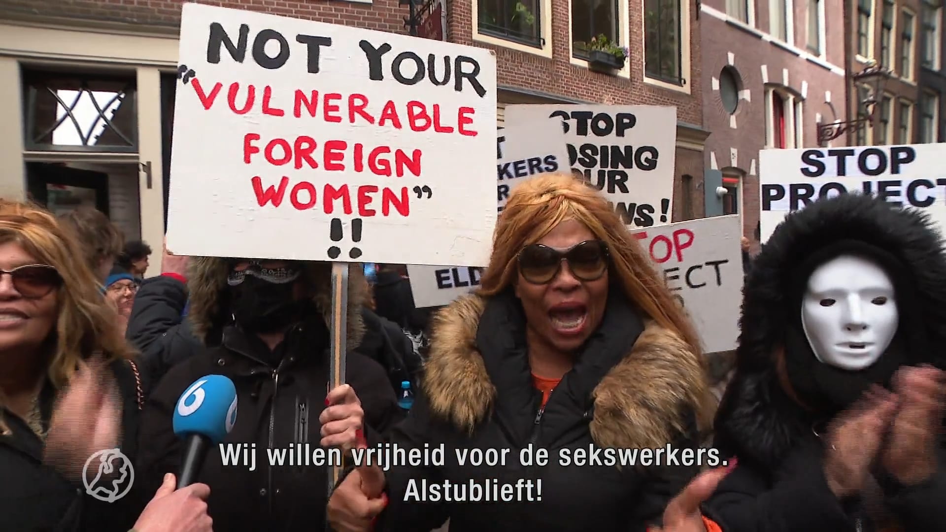 Amsterdamse sekswerkers zijn onzekerheid zat: 'Lijken net aapjes in een kooi'