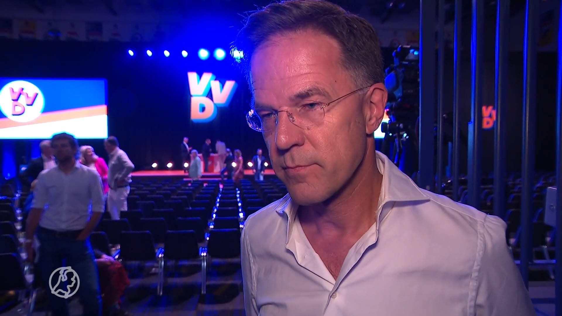 Rutte na VVD-congres in Apeldoorn