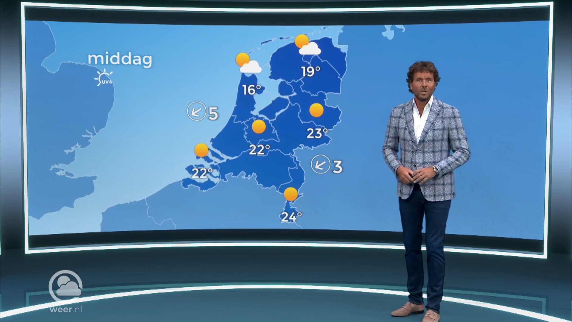 Weerbericht zondag 4 juni 2023