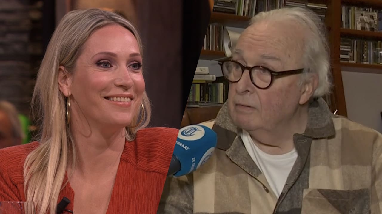 Hélène geniet van interview met nukkige Mart Smeets: 'Ik vind het leuk om naar te kijken!’