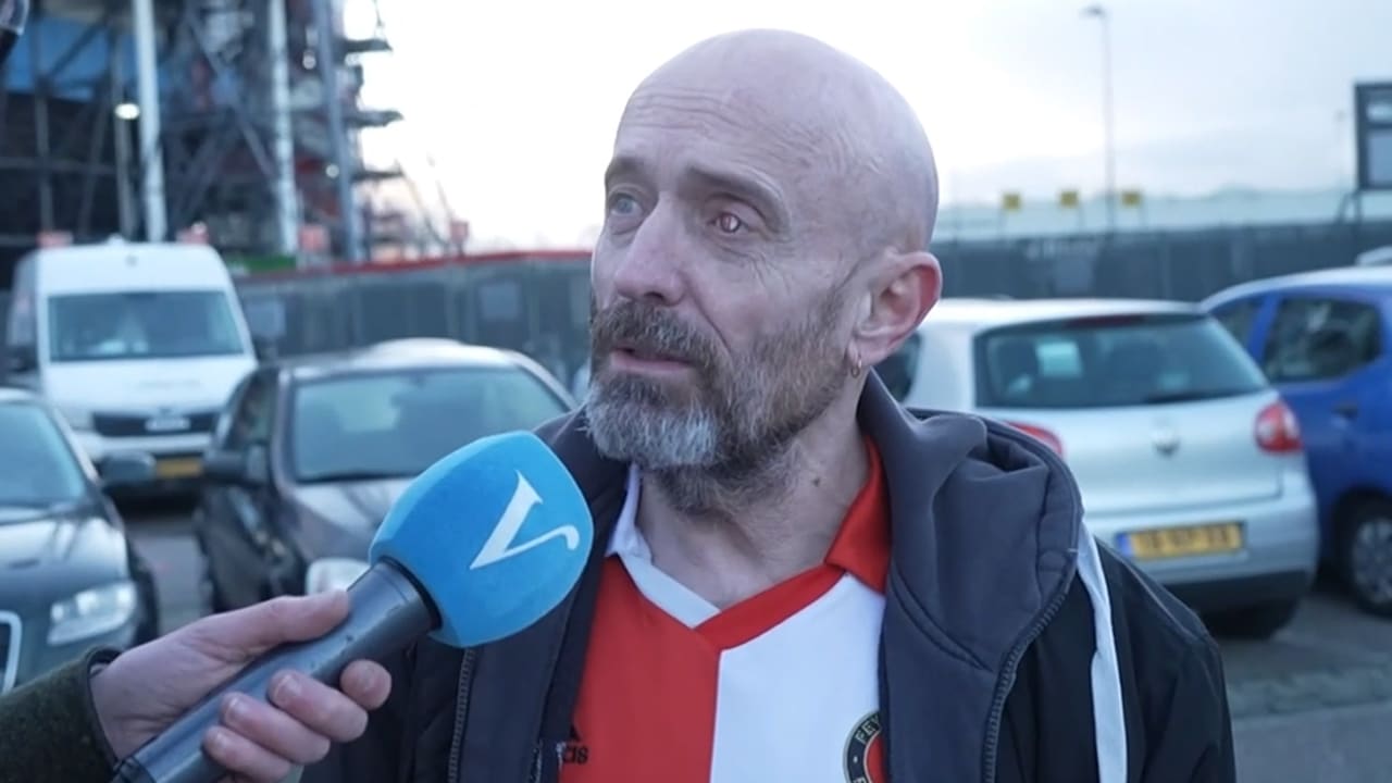 Man heeft kunstoog met logo van Feyenoord: 'Ik ben fan in hart, nieren én oog'