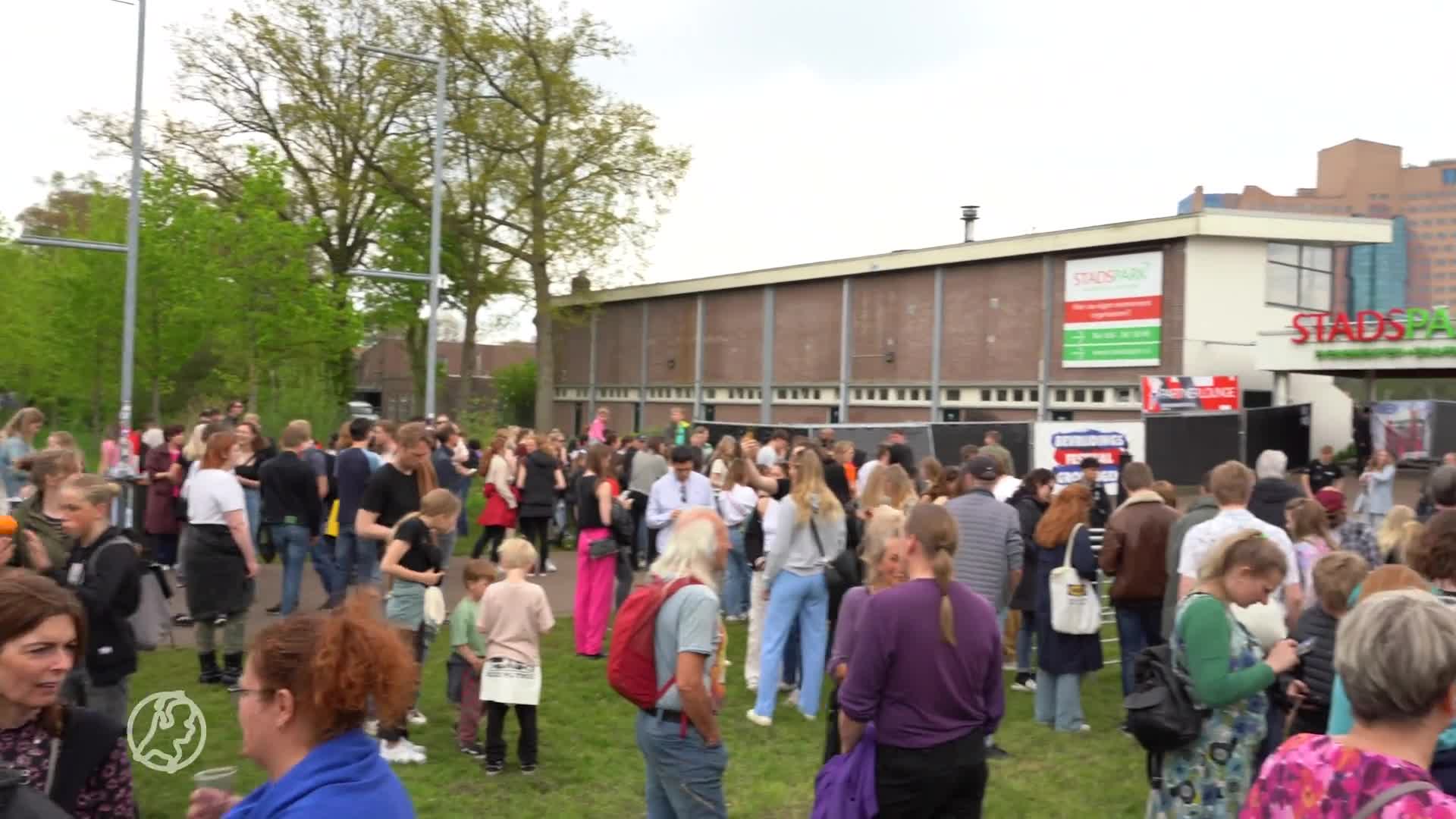 Bevrijdingsfestival Groningen ontruimd door slechte weer