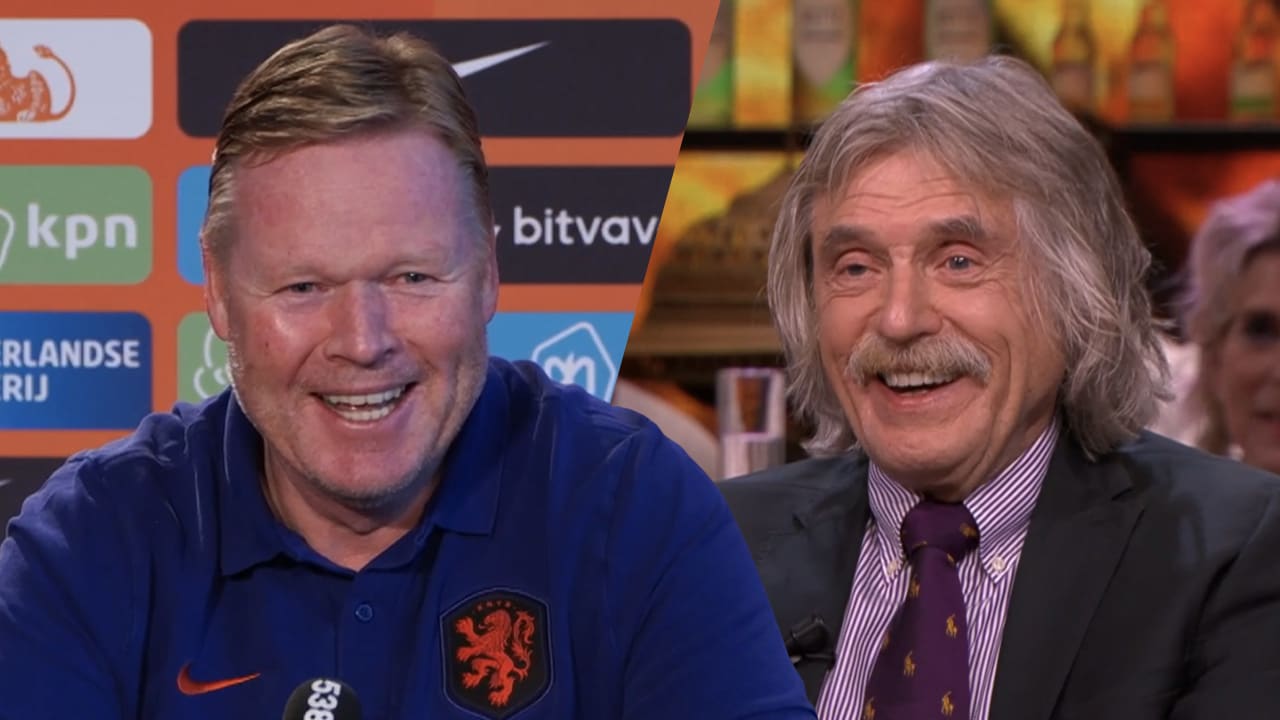 Heeft Johan Derksen ooit ongelijk? ‘Ja, als hij het over mij heeft’
