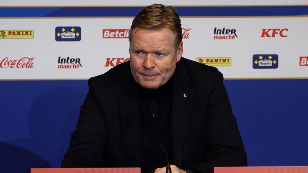 Koeman spaarde Wieffer tegen Frankrijk: 'Ik moet hem dan beschermen'