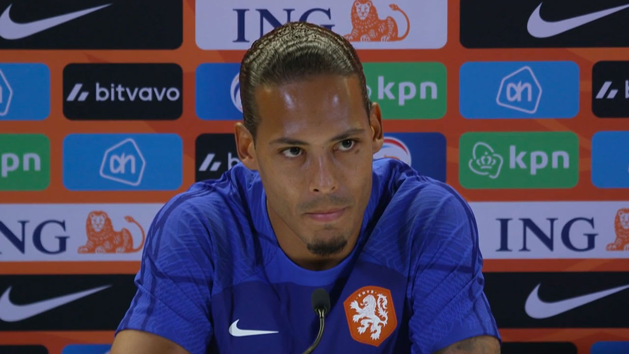 Virgil van Dijk over zijn vorm: ‘Ik zit er goed in’