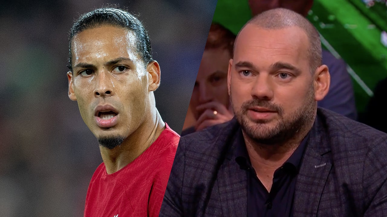Wesley Sneijder zag Virgil van Dijk bij FIFA-gala: 'Hij kan niet echt tegen kritiek, hè'?'