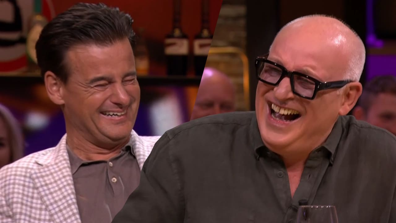 René en Wilfred liggen in een scheur om kostelijke anekdote over voormalig schaatser Jos Valentijn