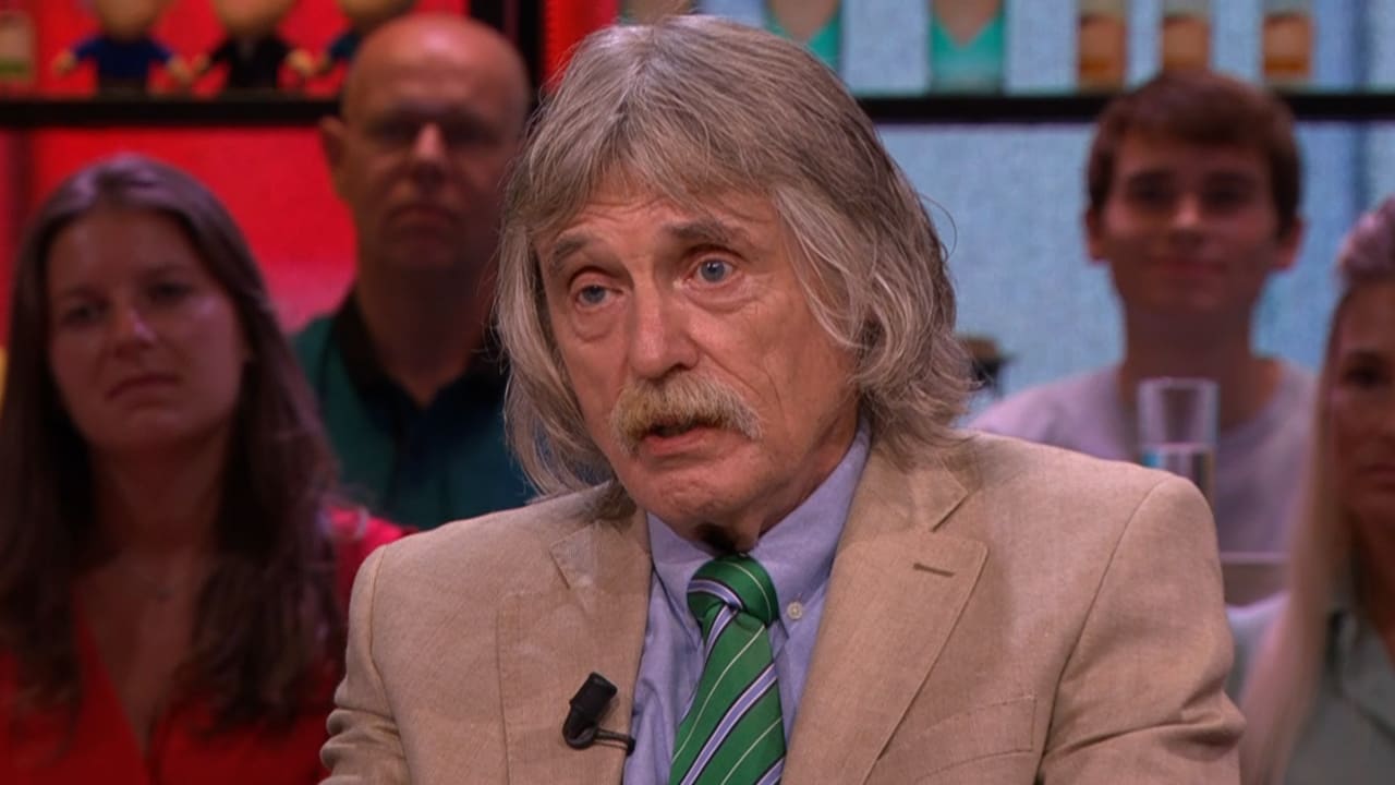 Consternatie in de studio; Johan heeft een belangrijke mededeling