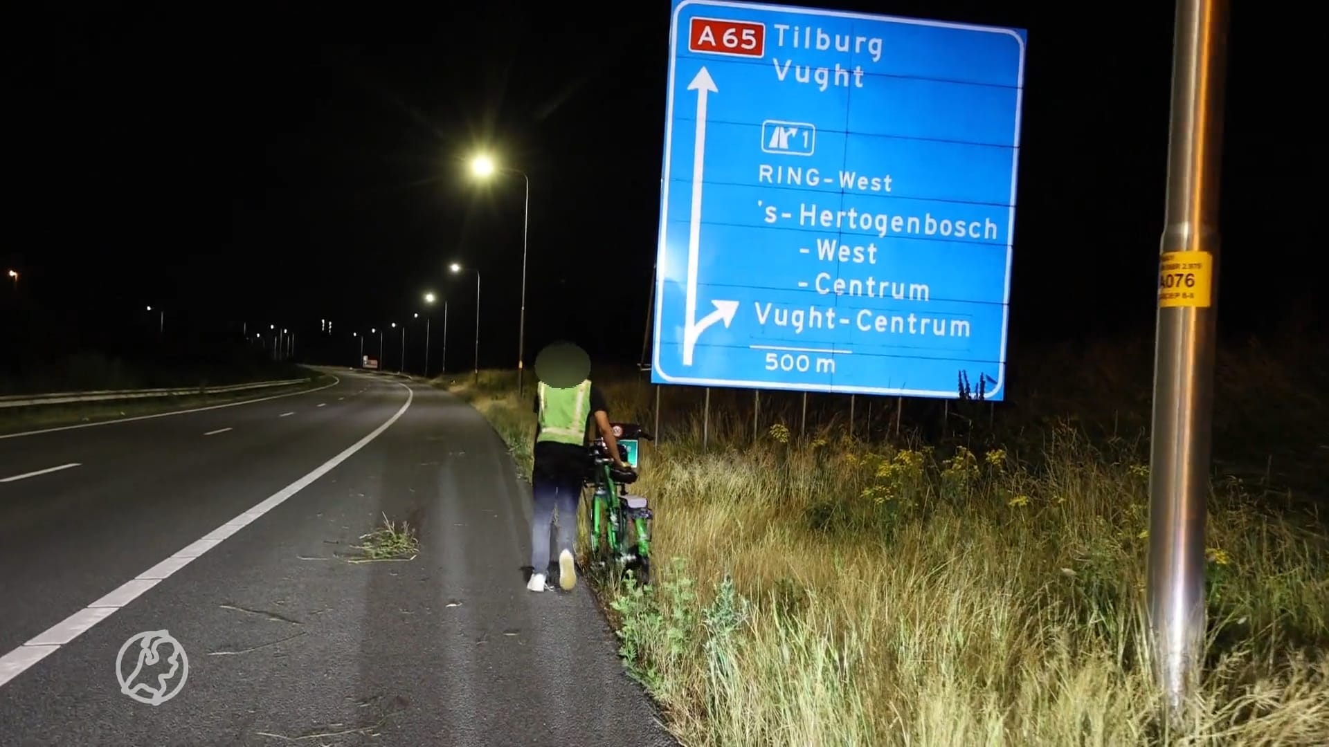 Politie haalt fietser (18) van de A2, navigatie stuurt hem via snelweg