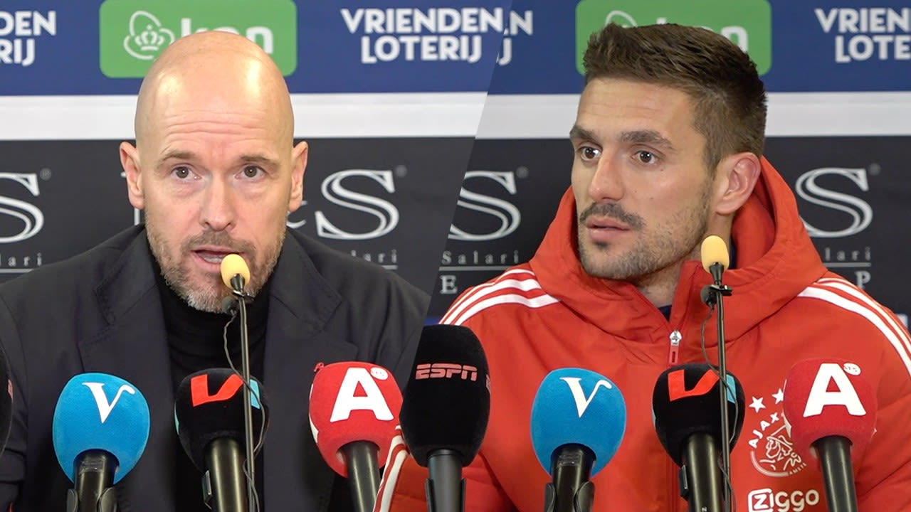 Ten Hag en Tadic spreken schande van kunstgras: 'Put out, this kutgras!'