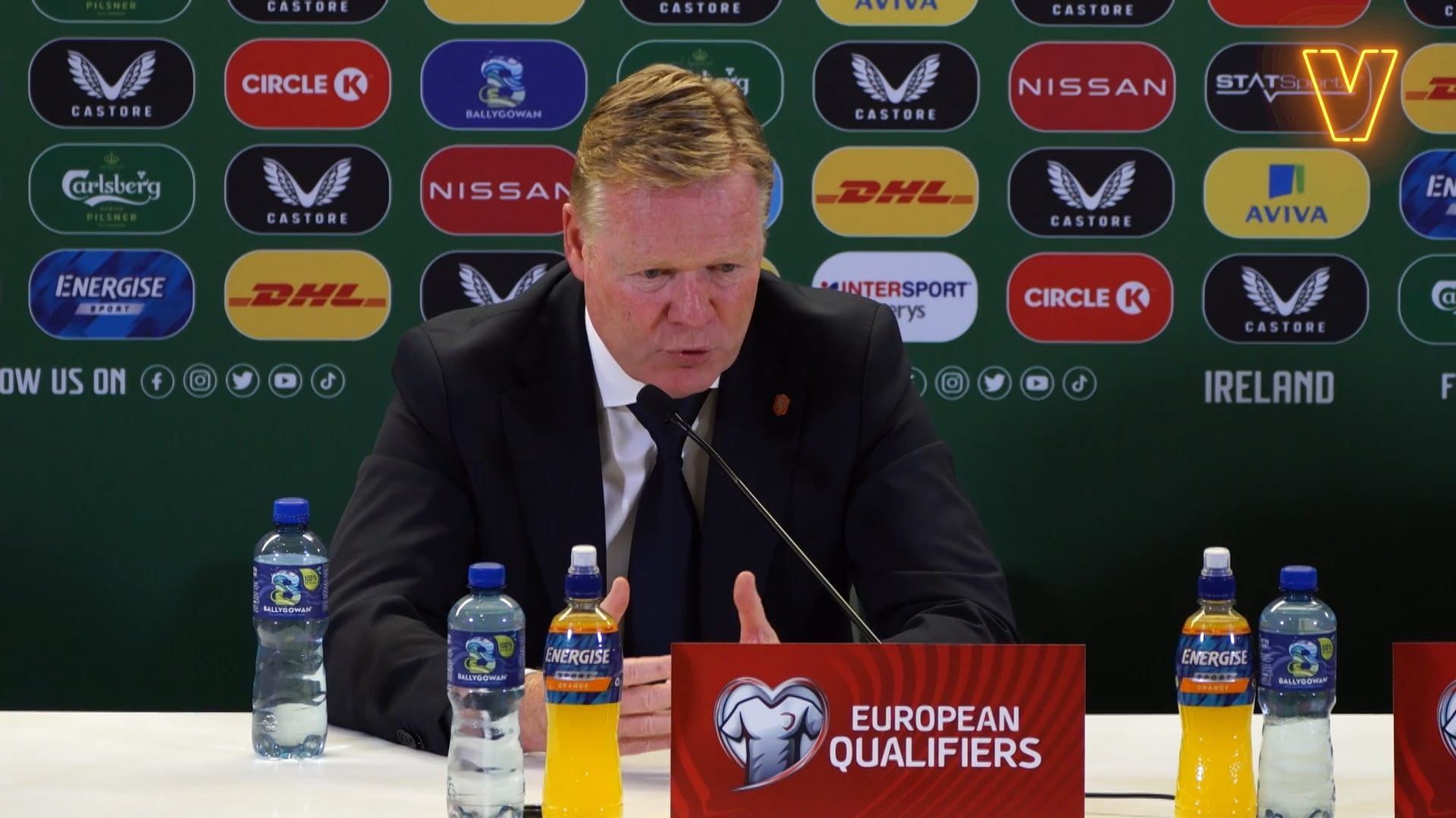 Koeman tegen Valentijn: 'Dat zeg je verkeerd'