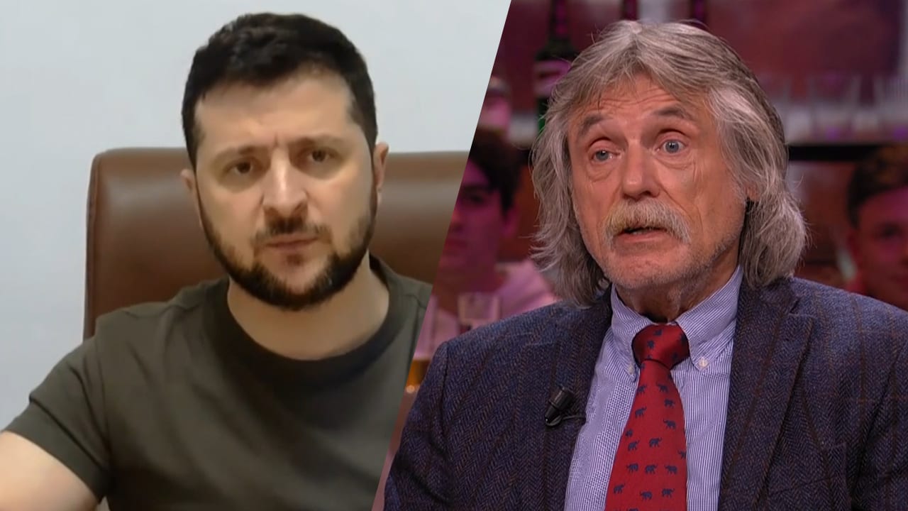 Johan zag Zelenski spreken voor Tweede kamer: 'Hij neemt Nederland wél serieus'