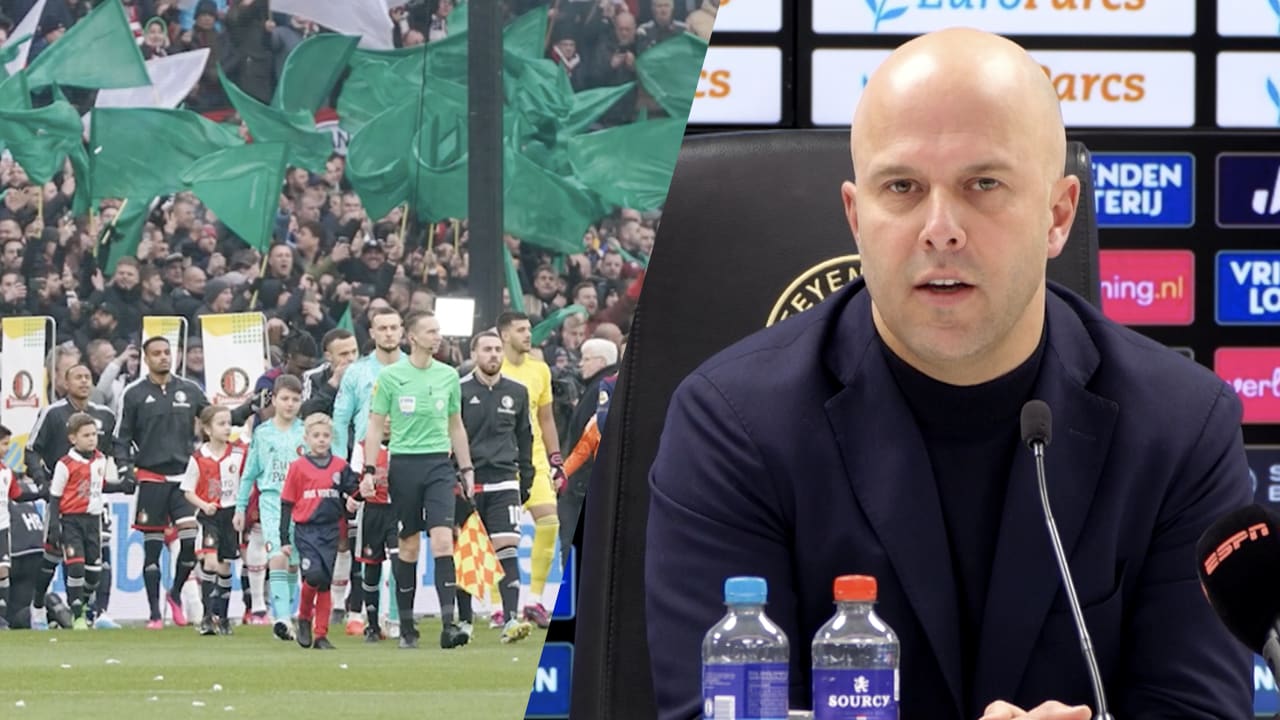 Slot roemt geweldige sfeer in De Kuip: 'Ik wist niet wat ik zag'