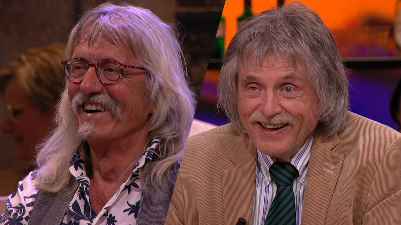 Look-a-like van Johan in de studio: 'Zelfs hij is beter geknipt!'