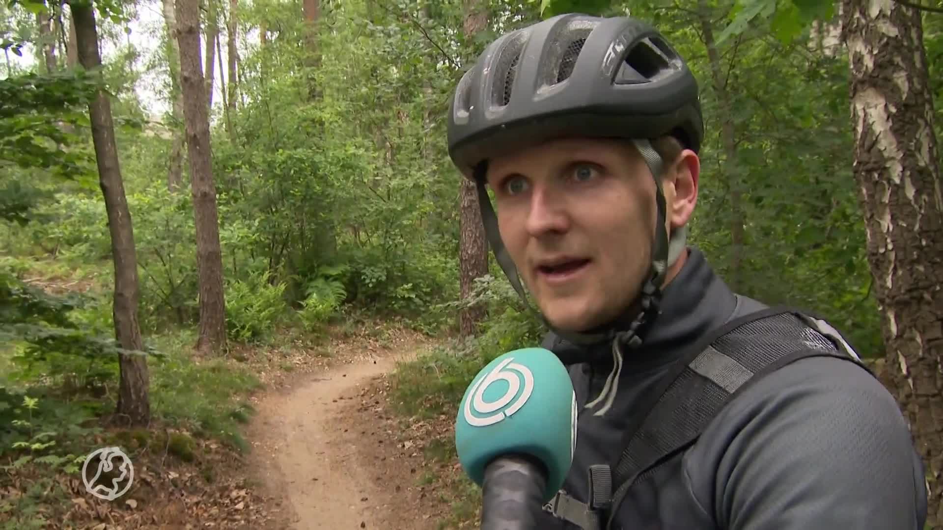 Hagedissen zetten streep door mountainbikeritjes op Sallandse Heuvelrug