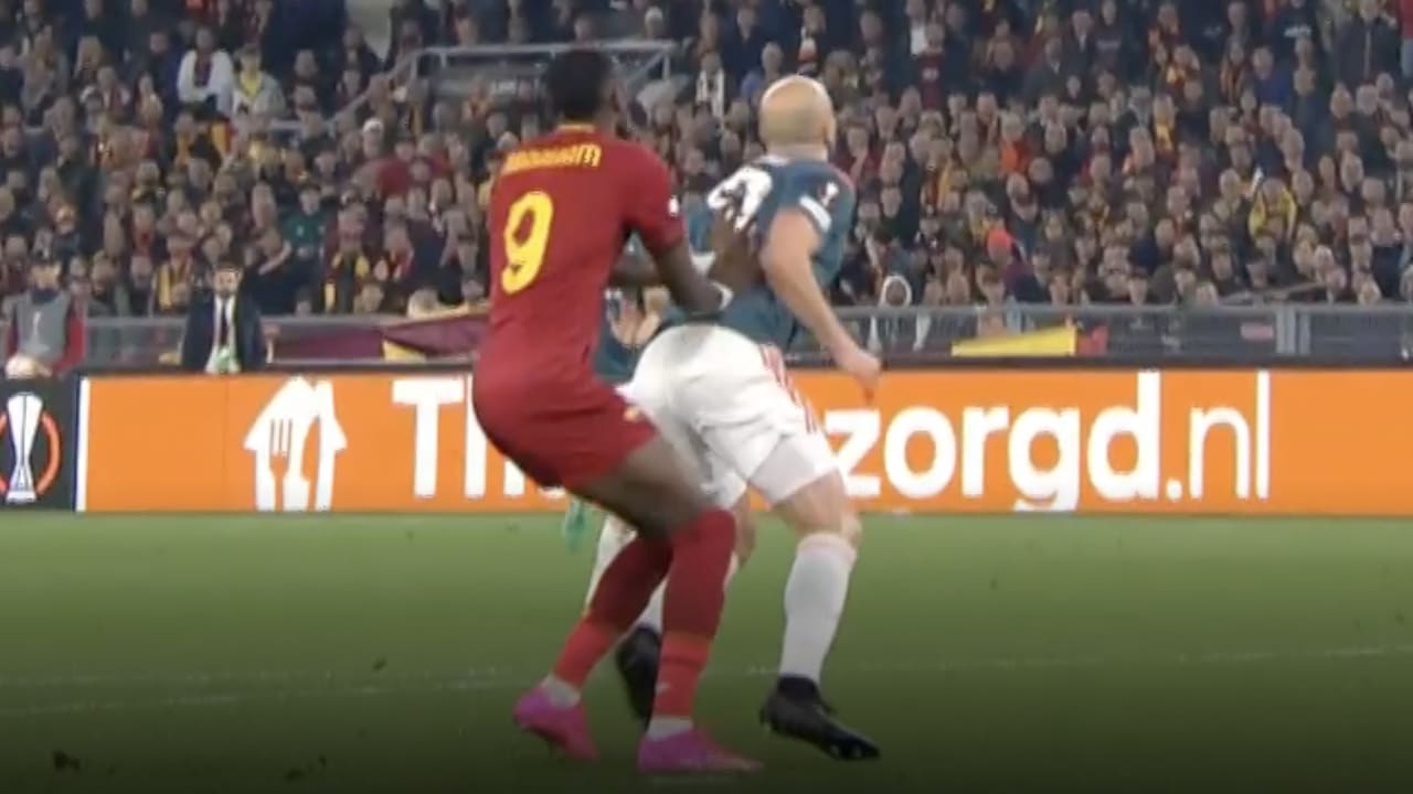 KANS: Doelpunt Cristante wordt afgekeurd vanwege duwtje Abraham