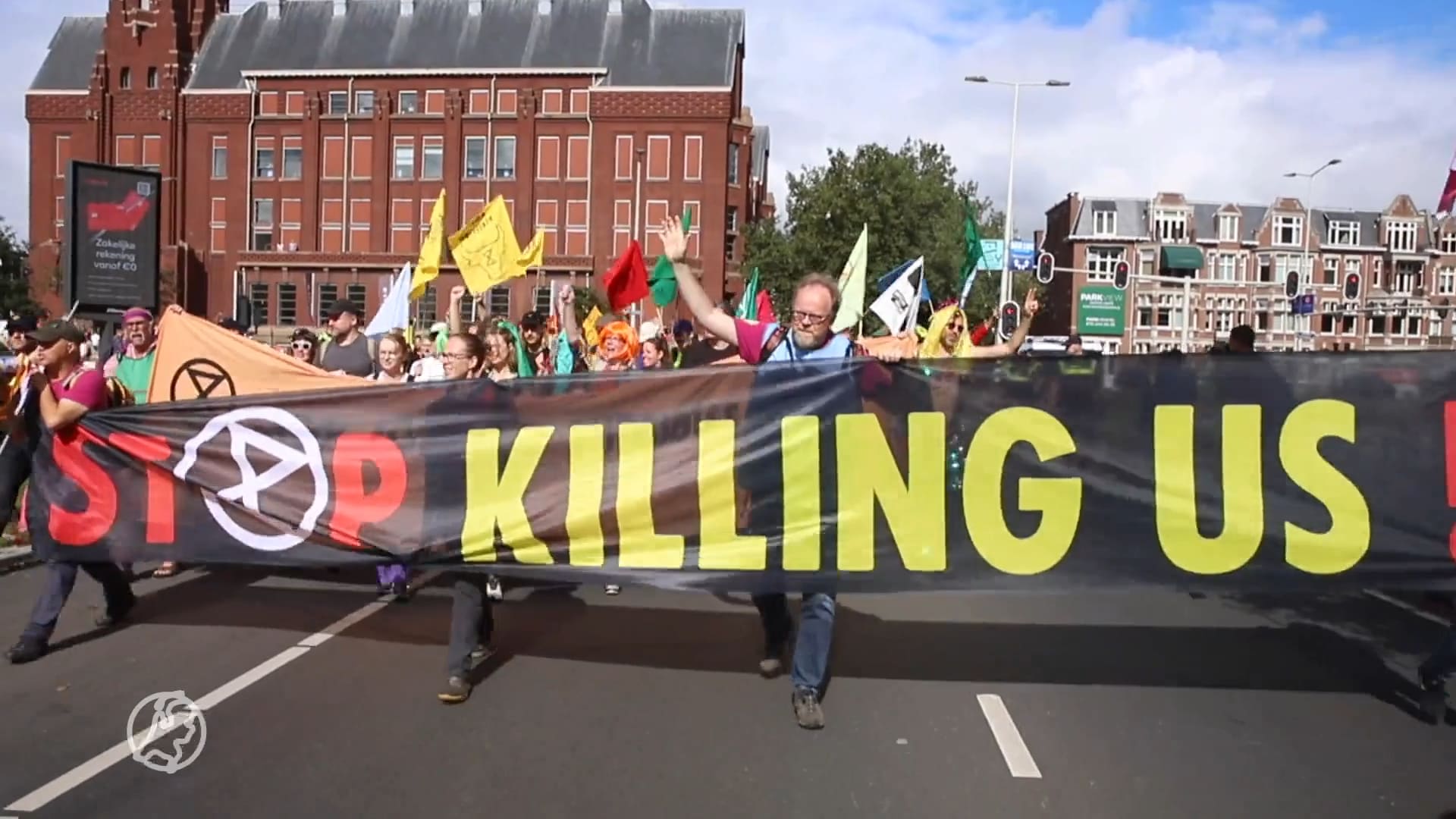 Voor vijfde dag op rij: klimaatactivisten blokkeren A12