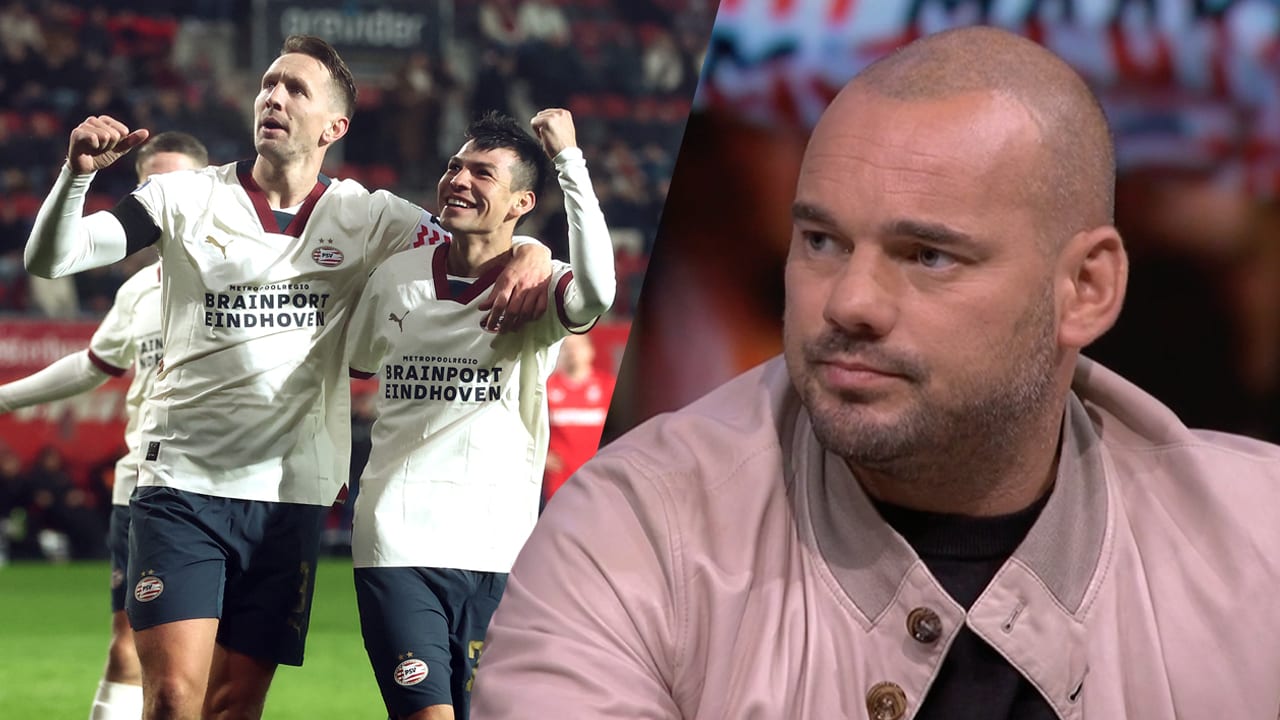 Wesley Sneijder feliciteert PSV alvast met kampioenschap: 'Niet te stoppen!'