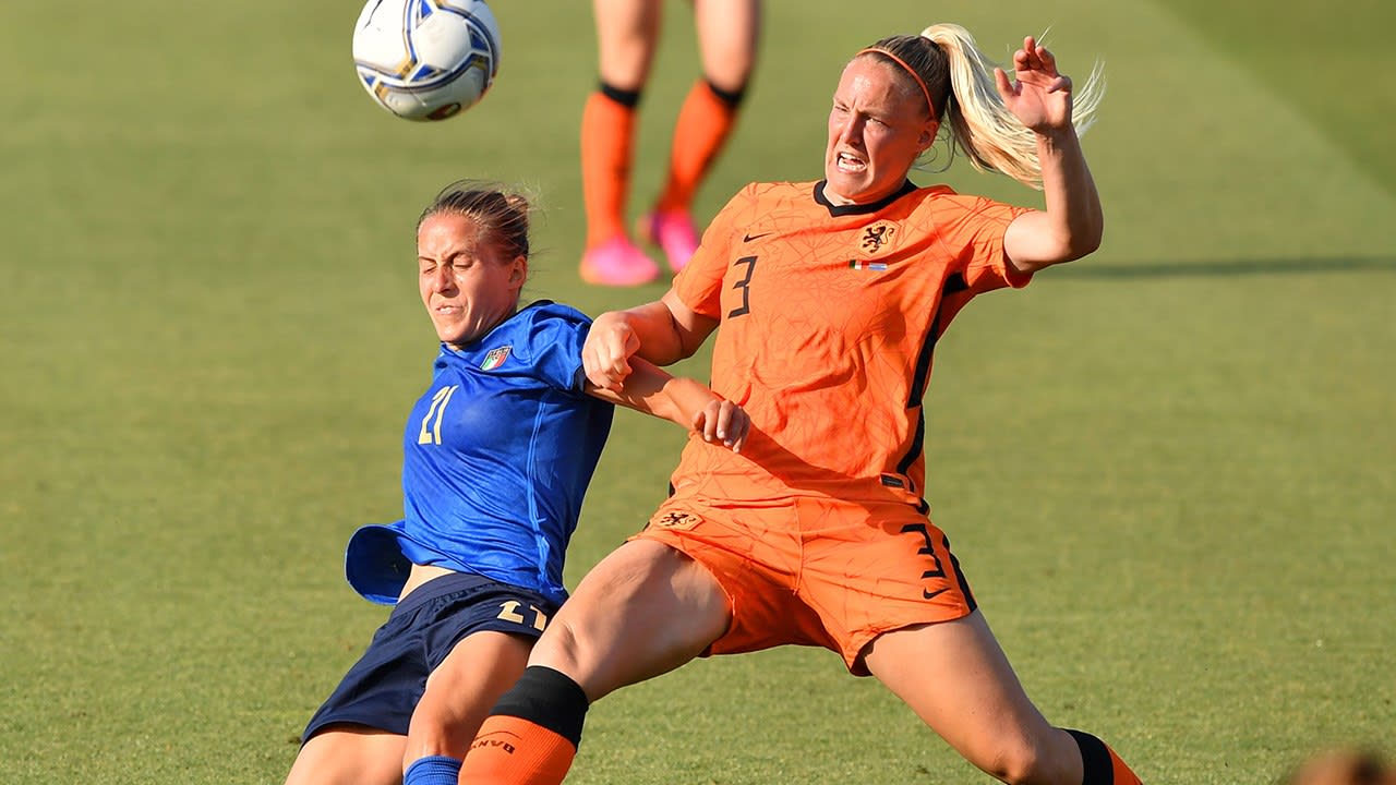 SAMENVATTING: Italië - Oranje Leeuwinnen