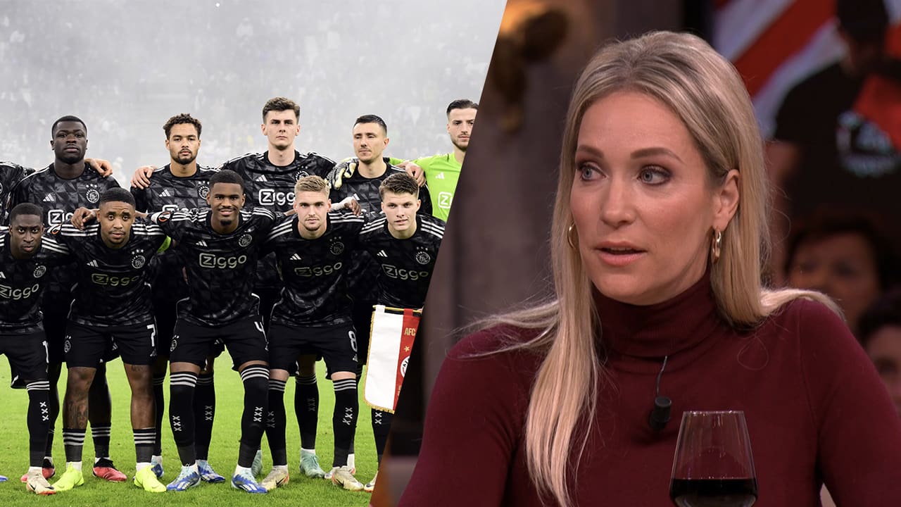 Hélène sprak met Ajax-verdediger: 'Hij vindt het spannend, is zenuwachtig'